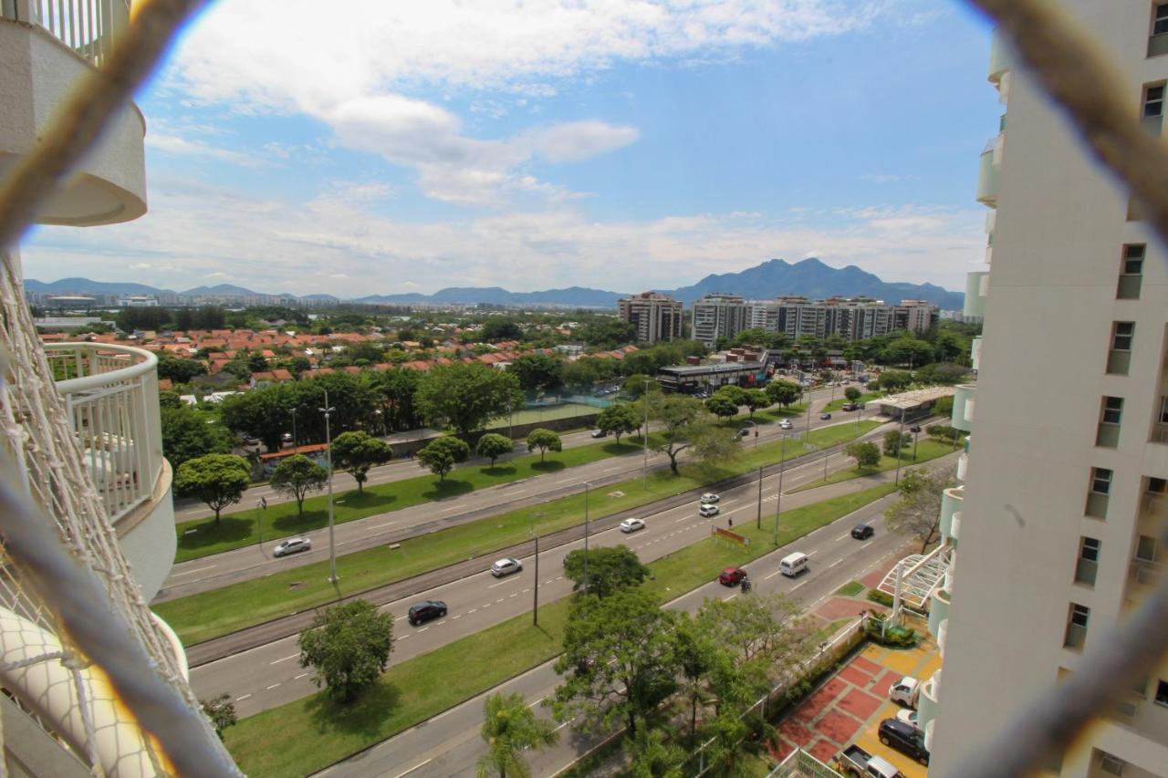 Barra Da Tijuca - 9 - Flat Premium Com Cozinha, Fogao Cooktop, Geladeira Grande, Smart Tv Grande, Lindo E Muitissimo Confortavel, Balsa Para A Praia Gratis E Estacionamento Gratuito Rio de Janeiro Bagian luar foto