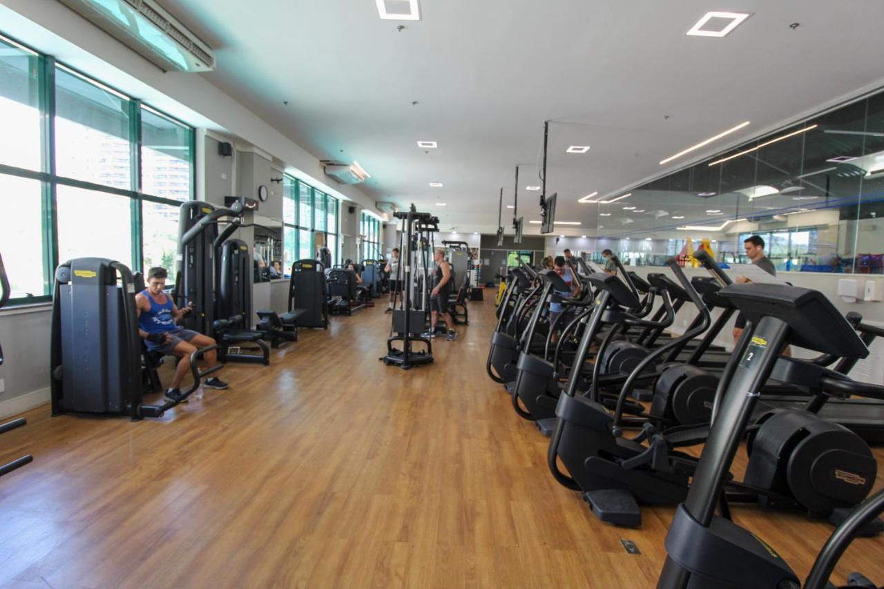 Barra Da Tijuca - 9 - Flat Premium Com Cozinha, Fogao Cooktop, Geladeira Grande, Smart Tv Grande, Lindo E Muitissimo Confortavel, Balsa Para A Praia Gratis E Estacionamento Gratuito Rio de Janeiro Bagian luar foto